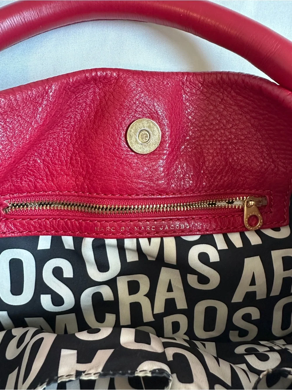 Marc by Marc Jacobs Classic Q Hillier Leather Hobo Bag with Detachable Strap